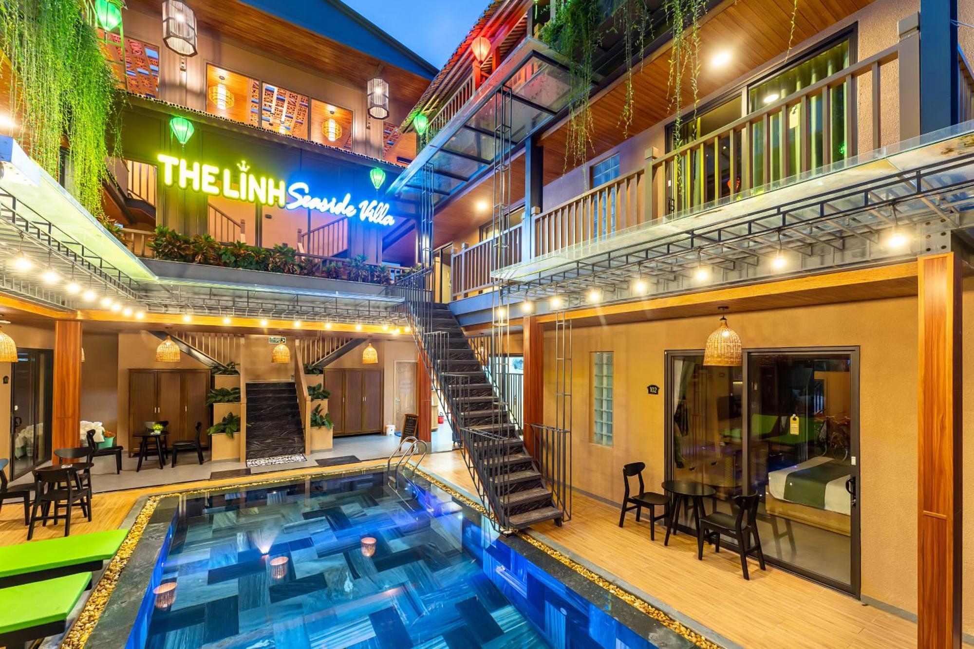 The Linh Seaside Villa Hoi An Exteriör bild