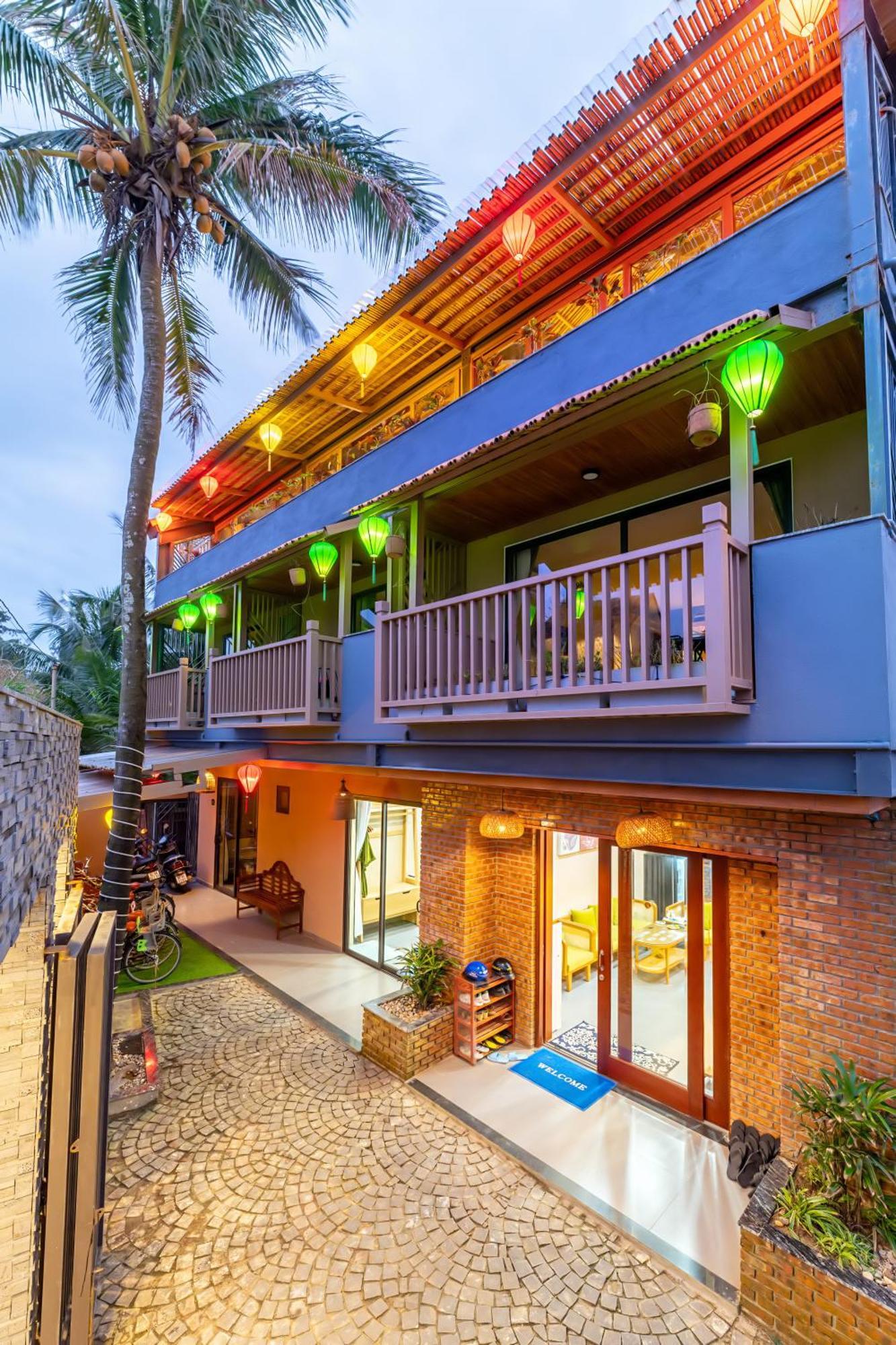 The Linh Seaside Villa Hoi An Exteriör bild